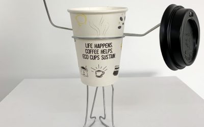 How do paper cup producers help the environment?